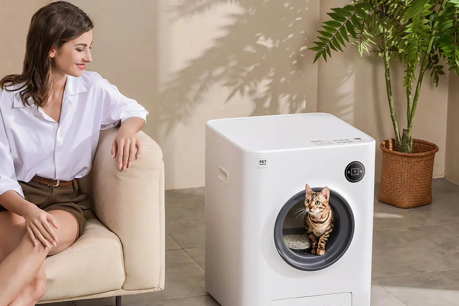 cat litter robots