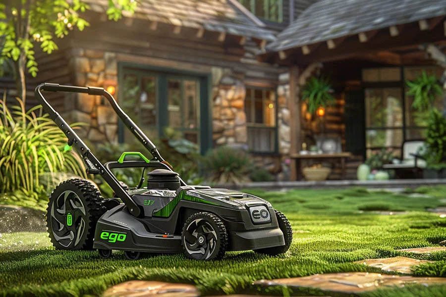 electric push lawnmower