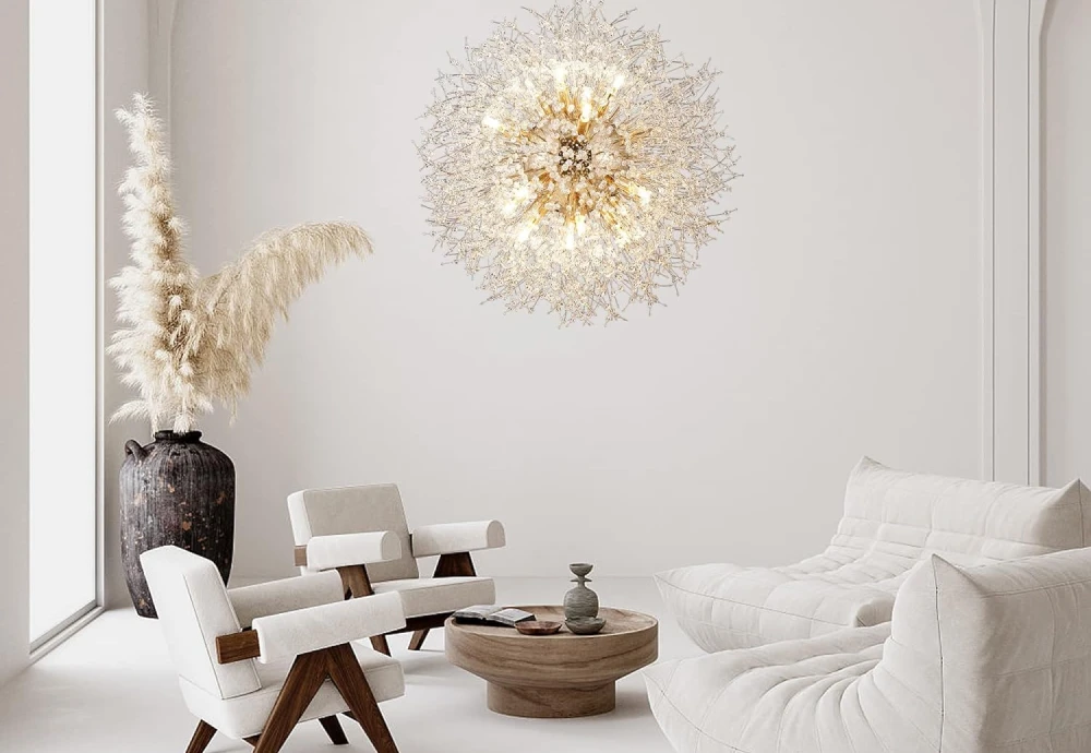 globe style chandelier